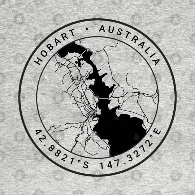 Hobart Map by Ryan-Cox